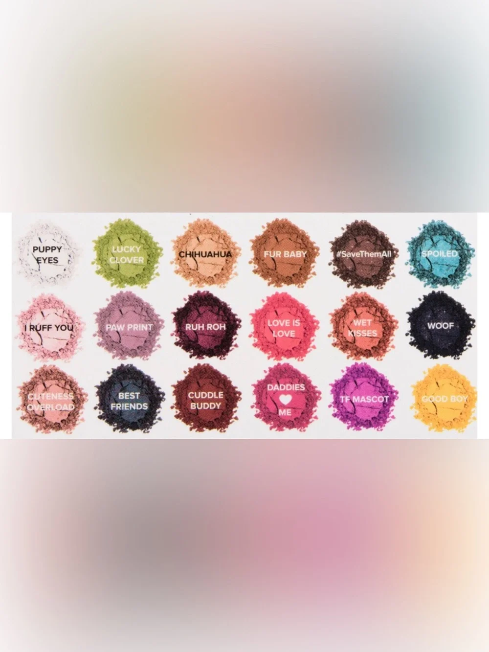 NWOB Too Faced Clover Eyeshadow Palette Limited Edition Bold Colorful Animal